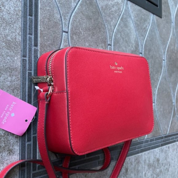 Kate Spade New York Harper Crossbody Candied Cherry - Picture 2 of 16